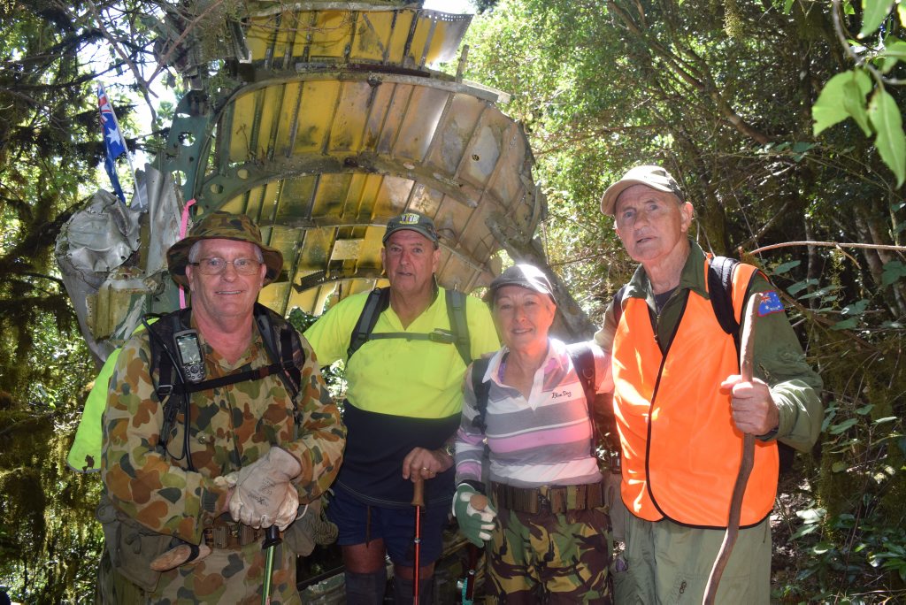 Trek to Lincoln Bomber Crash Site with RAAF.